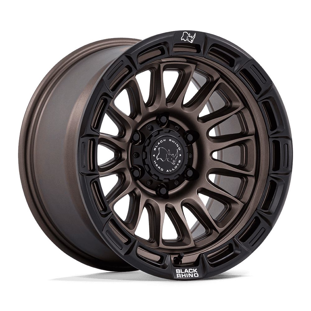 BR025 RIVAL 17X9 5X127 ET-12 CB71.5 BURNT BRONZE/MATTE BLACK LIP