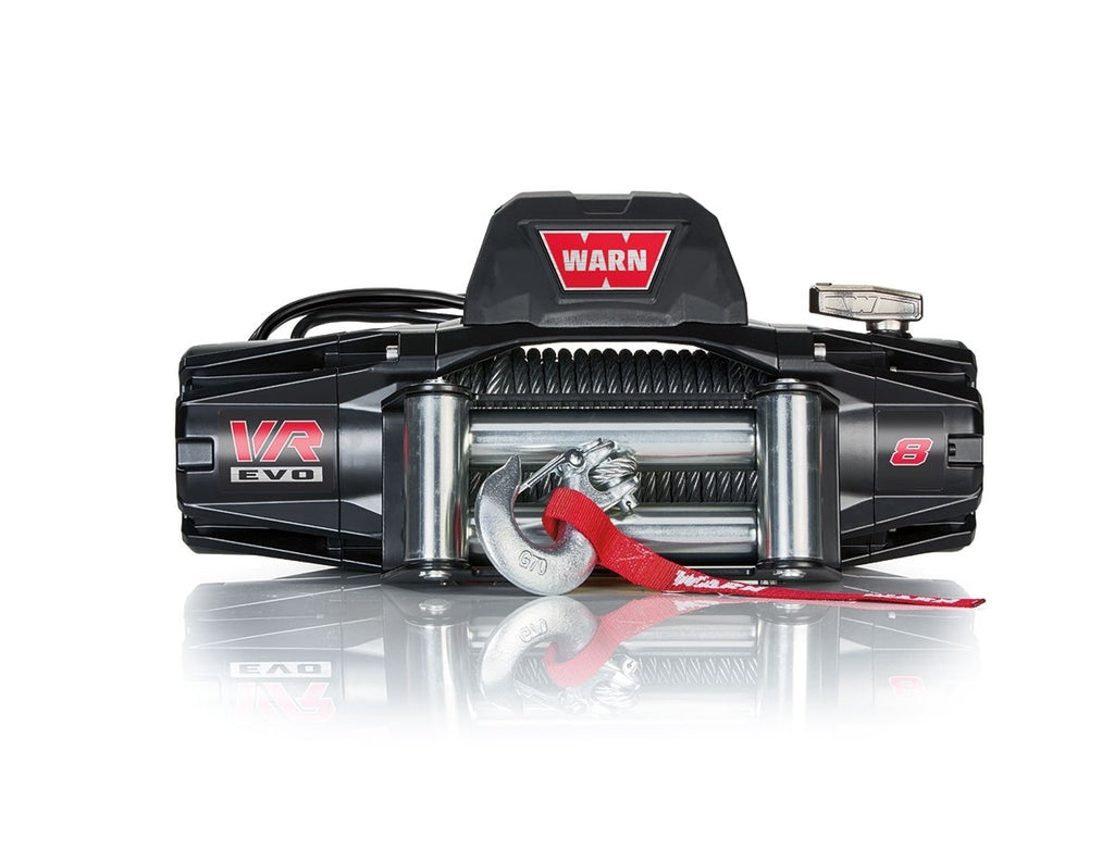 VR EVO 8 - 8,000 lbs Winch With Steel Rope & Wireless Remote, 12V