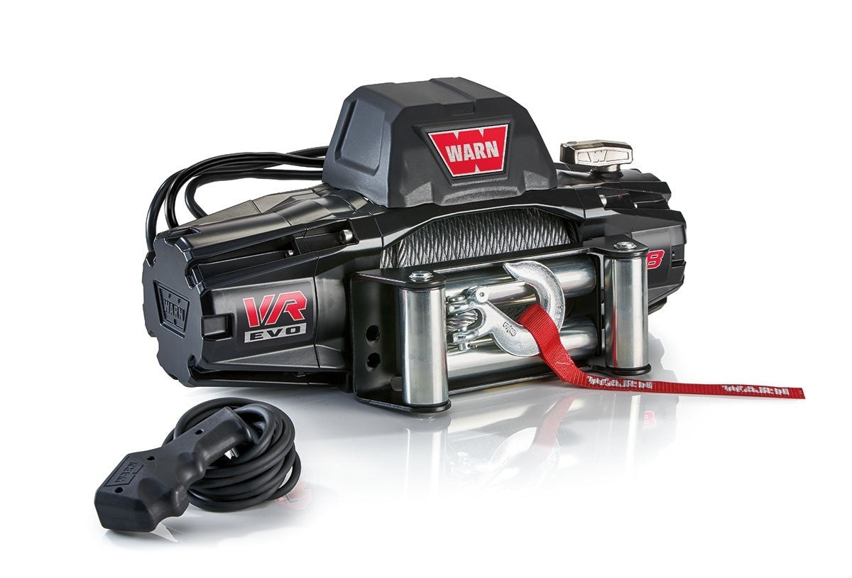 VR EVO 8 - 8,000 lbs Winch With Steel Rope & Wireless Remote, 12V