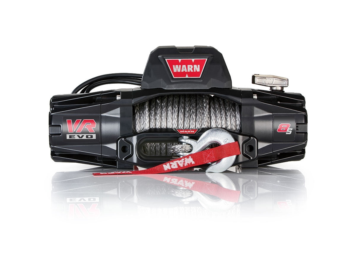 VR EVO 8-S - 8,000 lbs Winch With Synthetic Rope and Wireless Remote, 12V