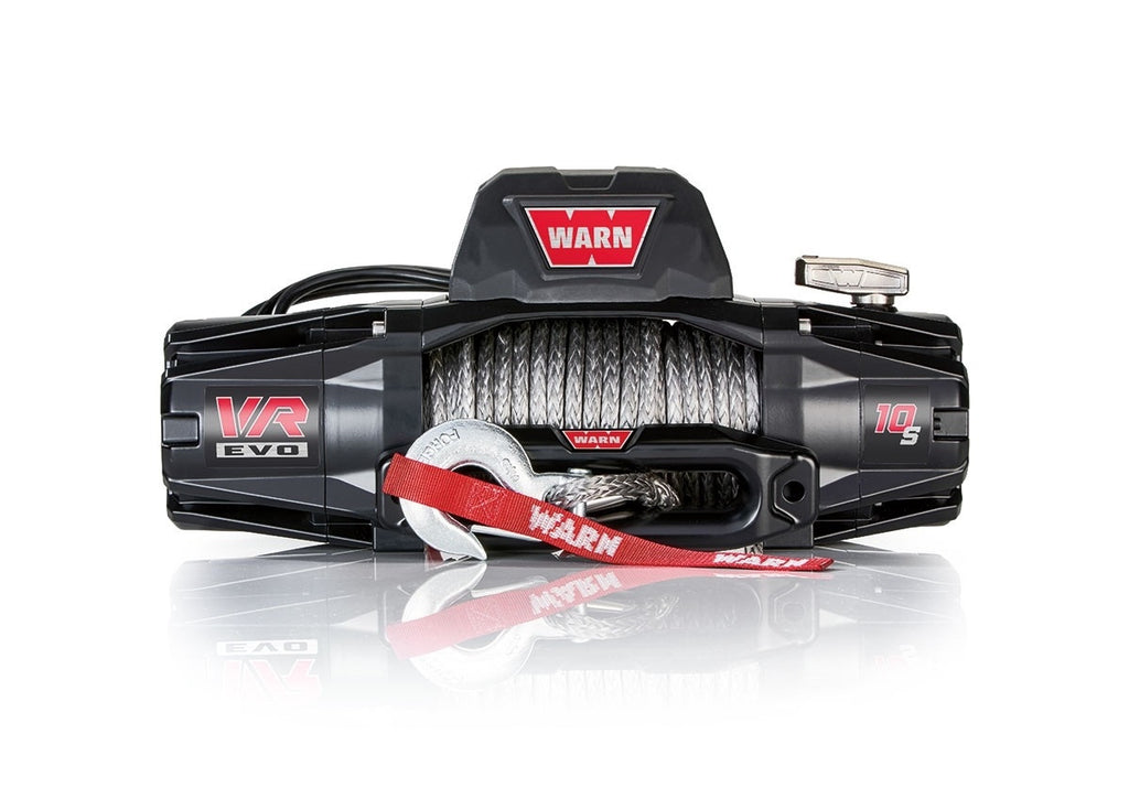 VR EVO 10-S - 10,000 lbs Winch With Synthetic Rope and Wireless Remote, 12V