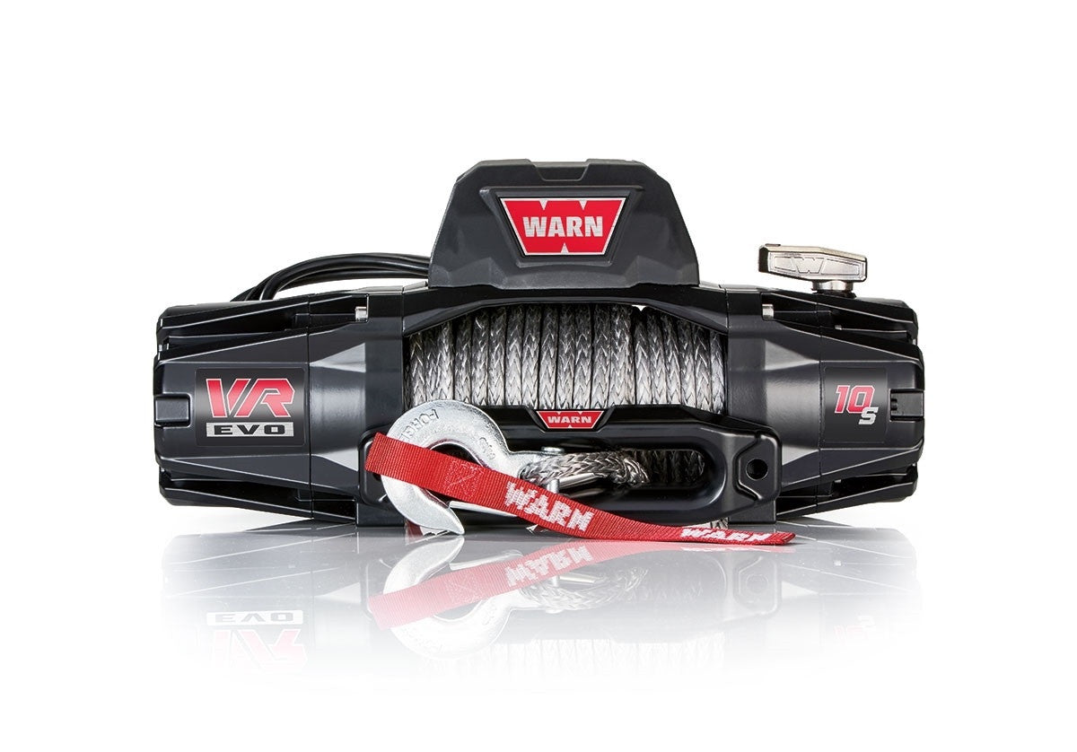 VR EVO 10-S - 10,000 lbs Winch With Synthetic Rope and Wireless Remote, 12V