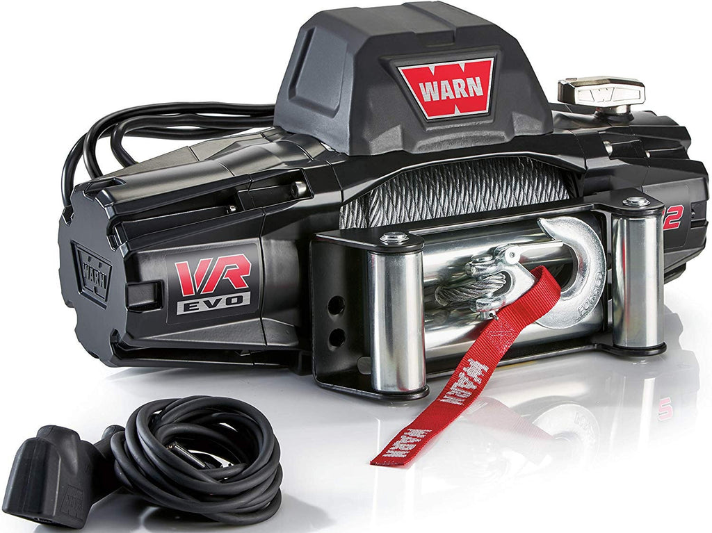 VR EVO 12 - 12,000 lbs Winch With Steel Rope and Wireless Remote, 12V