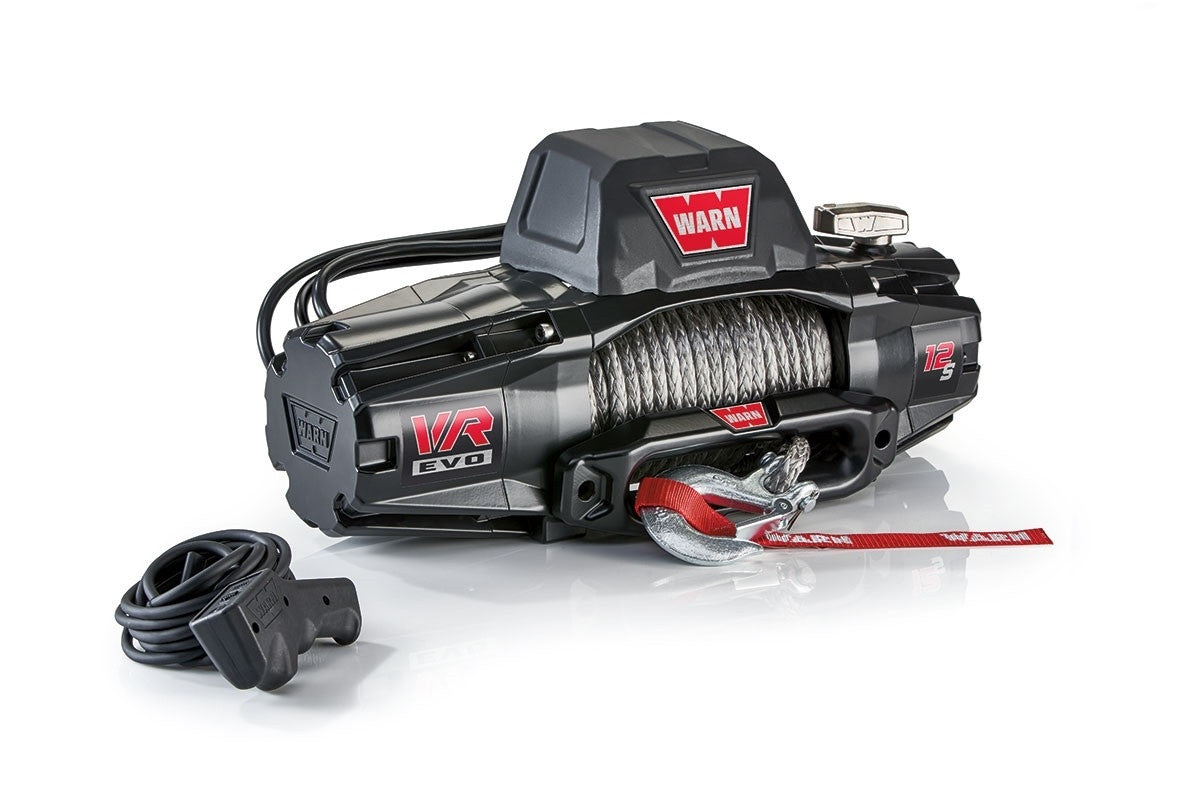 VR EVO 12-S - 12,000 lbs Winch With Synthetic Rope and Wireless Remote, 12V