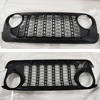 Grill  2024 Style for Jeep Wrangler JK 2007 - 2017