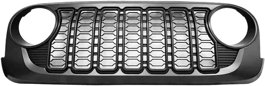 Grill  2024 Style for Jeep Wrangler JK 2007 - 2017