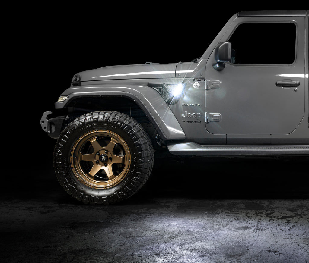 Jeep Wrangler JL & Gladiator JT 18-25 SIDETRACK LED Lighting System