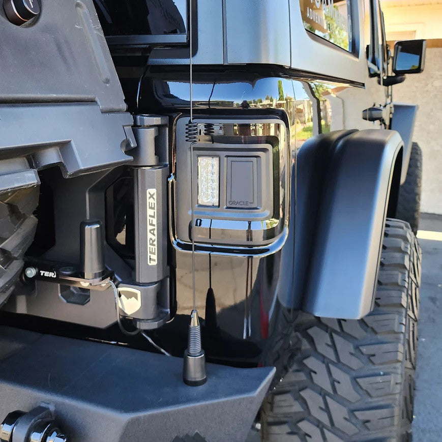 Jeep Wrangler JL 18-25 Flush Mount LED Tail Lights Tinted