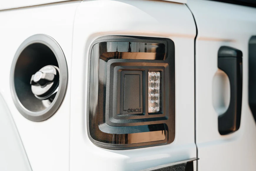 Jeep Wrangler JL 18-25 Flush Mount LED Tail Lights Tinted