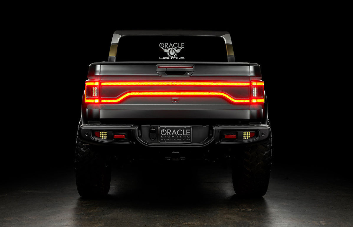 Jeep Wrangler JT 19-24 Racetrack Flush Style LED Tailgate Panel Light