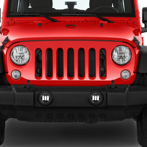 4 inches Led Fog Lights for Jeep Wrangler JK & JL 2007-2025