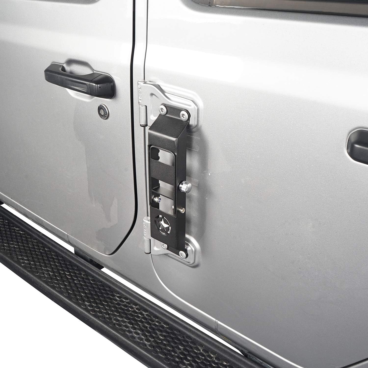 Door Hinge Step With Star Logo for Wrangler JK & JL & Gladiator 2007-2025 2 pec