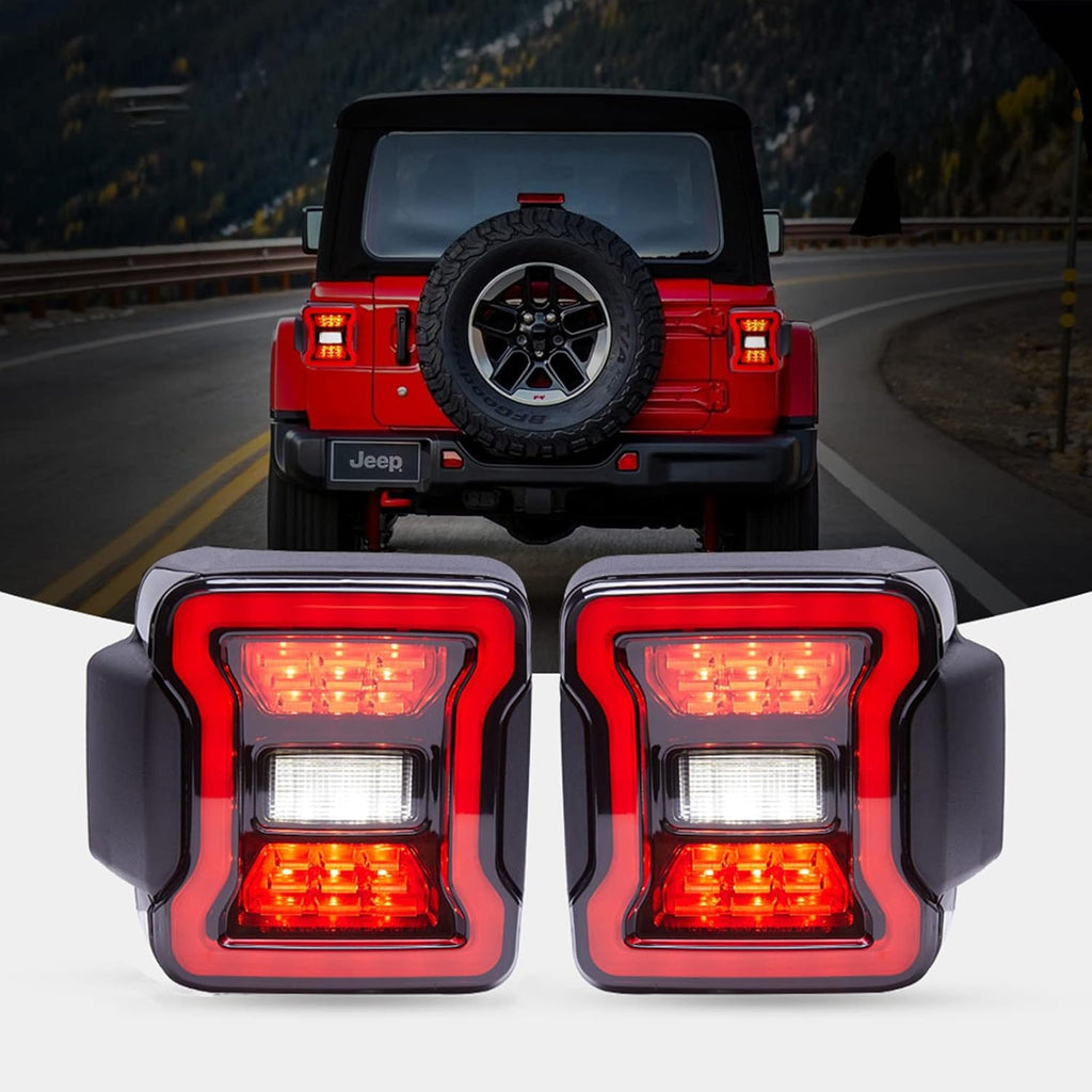 LED Tail Light For Jeep Wrangler JL 2018-2025