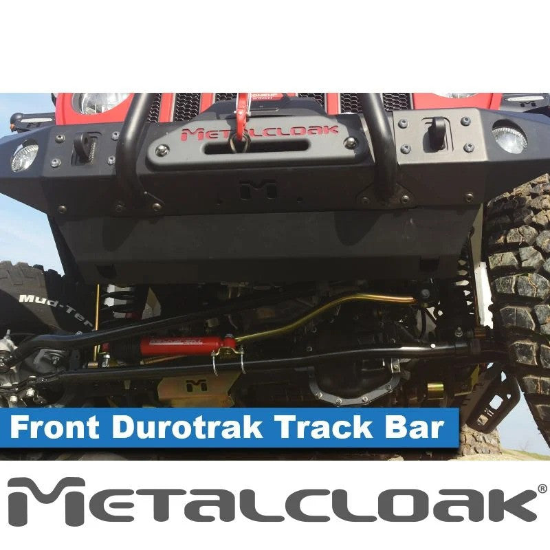 Jeep Wrangler JL & Gladiator JT 18-26 Durotrak Chromoly Adjustable Track Bar, Front