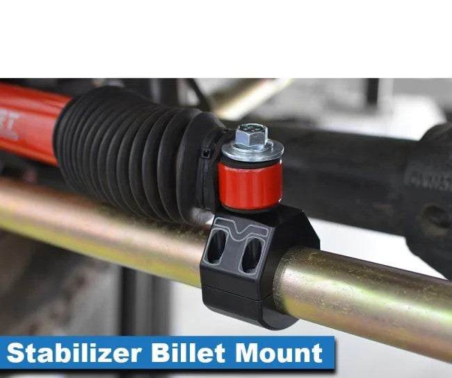 jeep Wrangler JK, JL & Gladiator JT 07-26 Steering Stabilizer Tie Rod Billet Mount