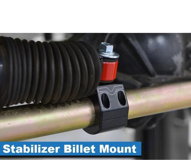 jeep Wrangler JK, JL & Gladiator JT 07-26 Steering Stabilizer Tie Rod Billet Mount