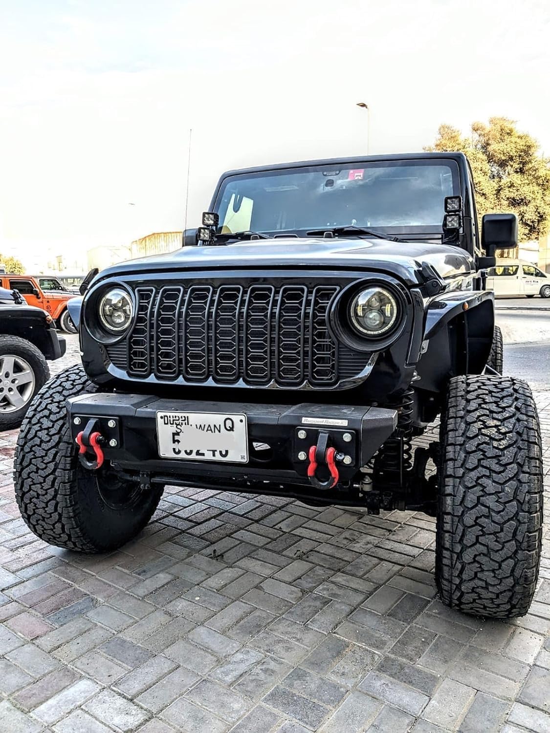 Grill  2024 Style for Jeep Wrangler JK 2007 - 2017