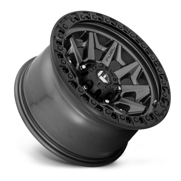 D716 COVERT 17X9 5X127 ET-12 CB71.5 MATTE ANTH/BK RING