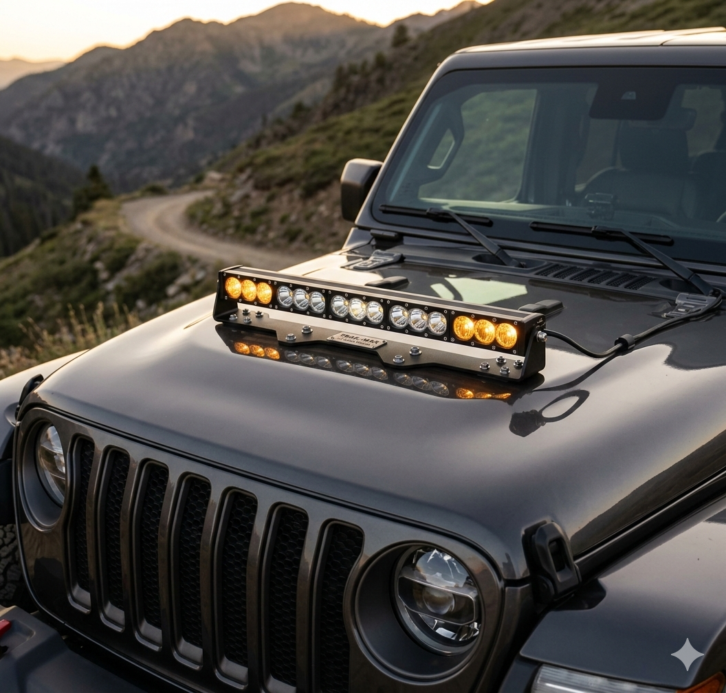 Dual Control Pattern 27IN LED light Bar