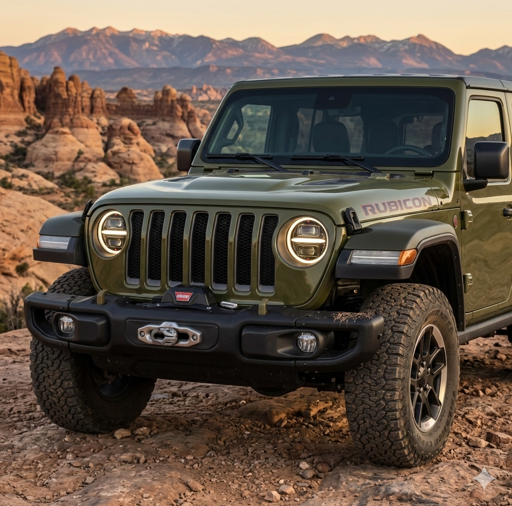 AMR Dual LED Headlights for Jeep Wrangler JL/JT