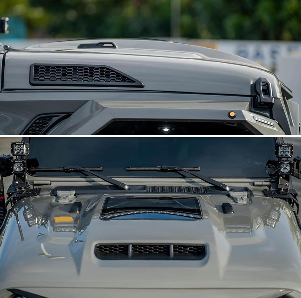 Glass Hood for Jeep Wrangler JL & gladiator 2018 - 2025