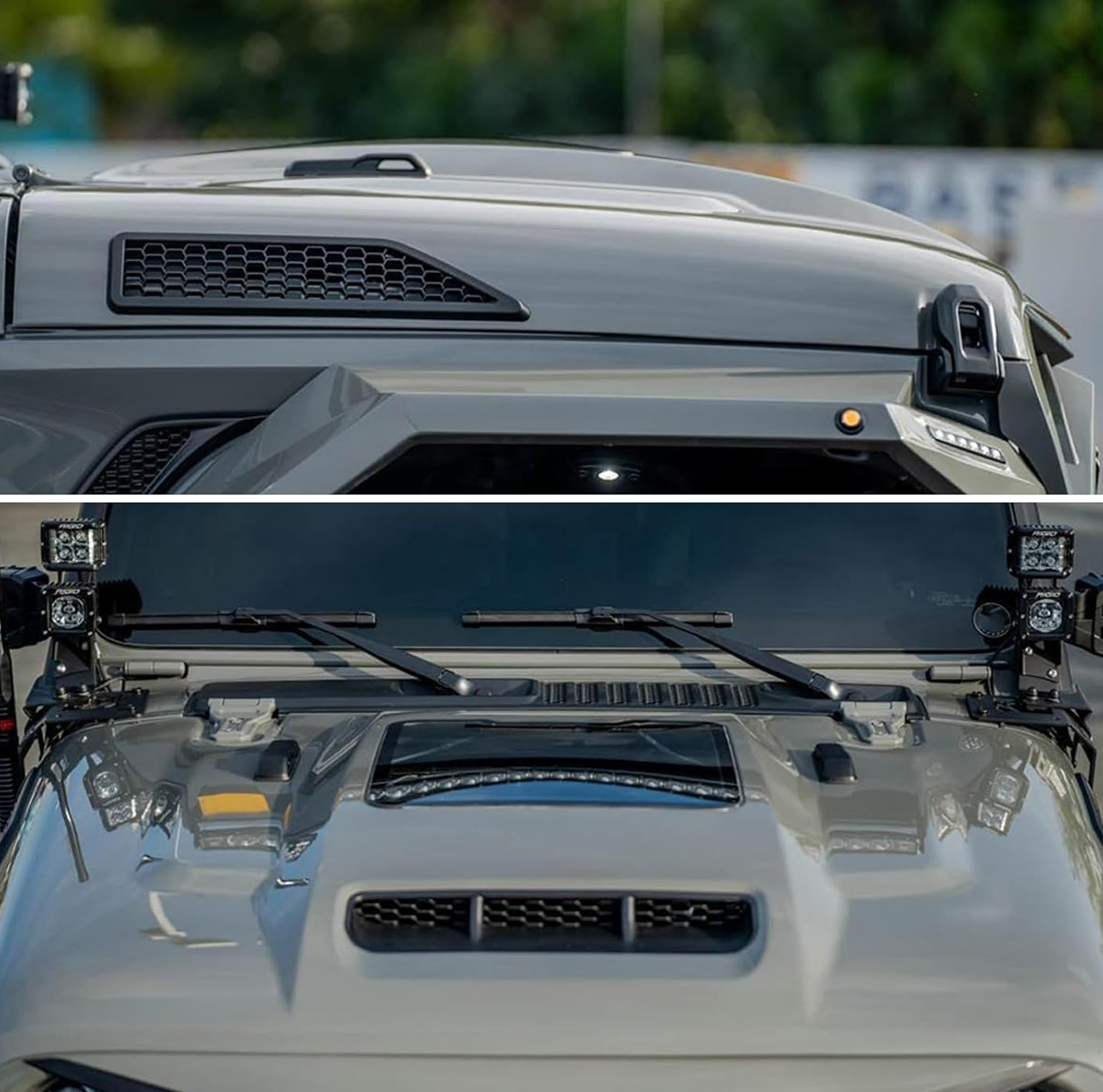 Glass Hood for Jeep Wrangler JL & gladiator 2018 - 2025