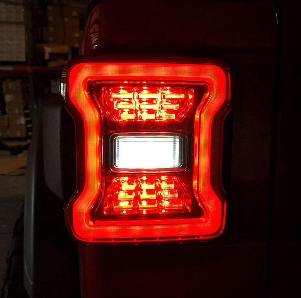 LED Tail Light For Jeep Wrangler JL 2018-2025