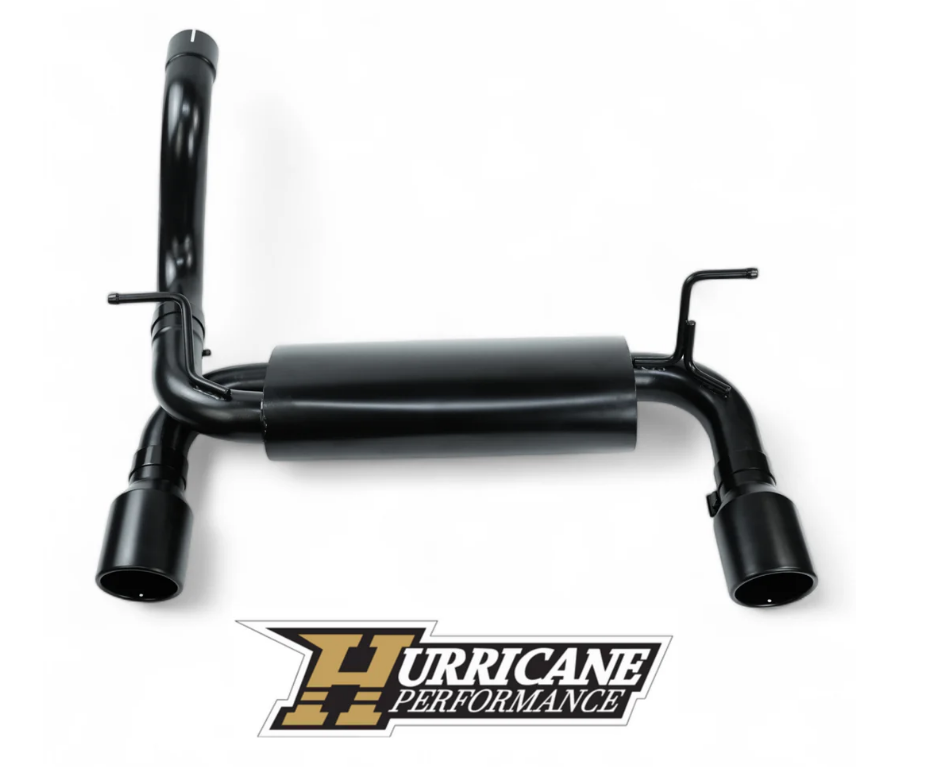 Hurricane Performance R-Tech Axle-Back Exhaust for Jeep Wrangler JL 2018 - 2025