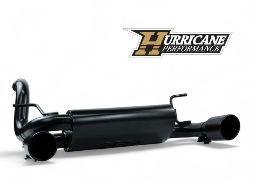Hurricane Performance R-Tech Axle-Back Exhaust for Jeep Wrangler JL 2018 - 2025