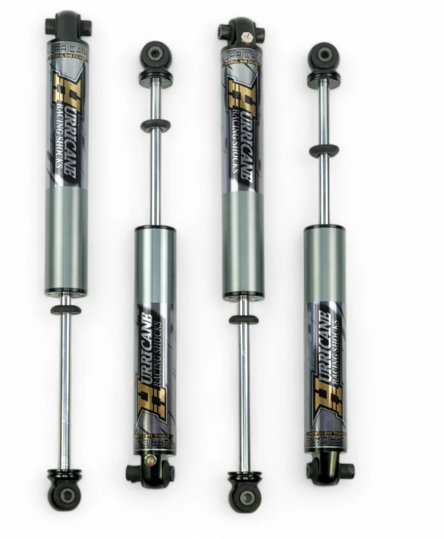 Hurricane Performance Racing Series 2.5" Aluminum Shocks with Internal Gas Cylinder for Jeep Wrangler JL 2018 - 2025