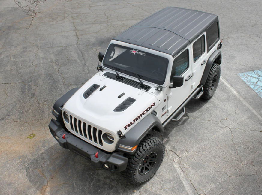 DV8 Rubicon bonnet for Jeep Wrangler JL & GLADIATOR 2018 - 2025