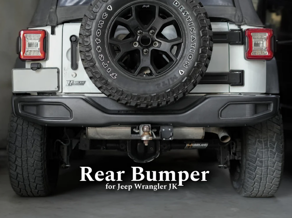 Rear Bumper for Jeep Wrangler JK 2007 - 2017