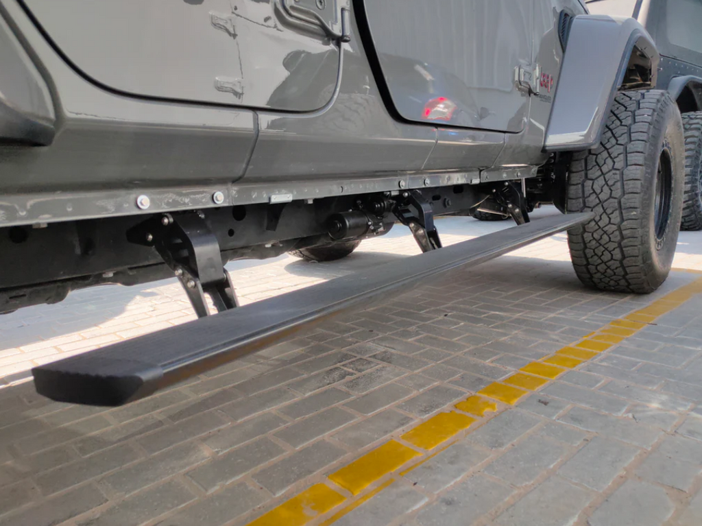 Power Side Steps With LED lights for Jeep Wrangler JL & Wrangler 392 2018 - 2025