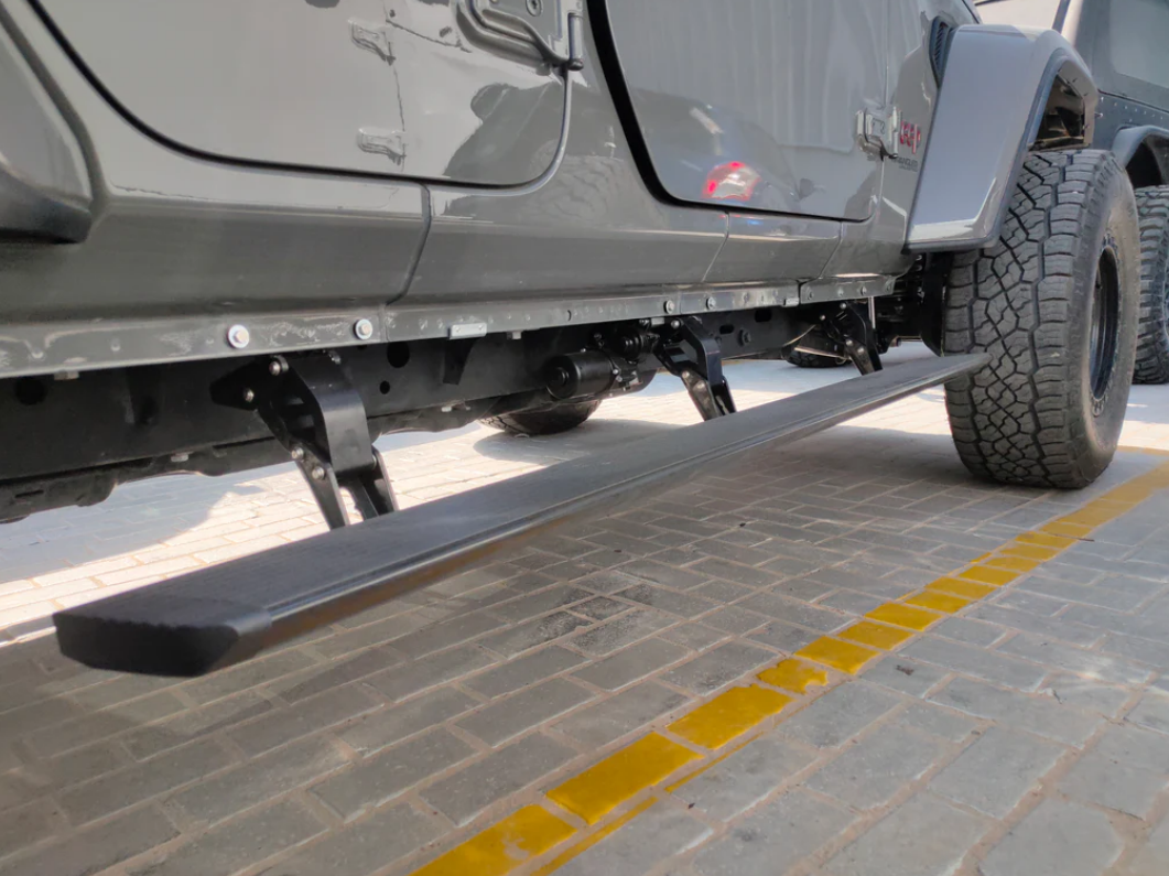 Power Side Steps With LED lights for Jeep Wrangler JL & Wrangler 392 2018 - 2025