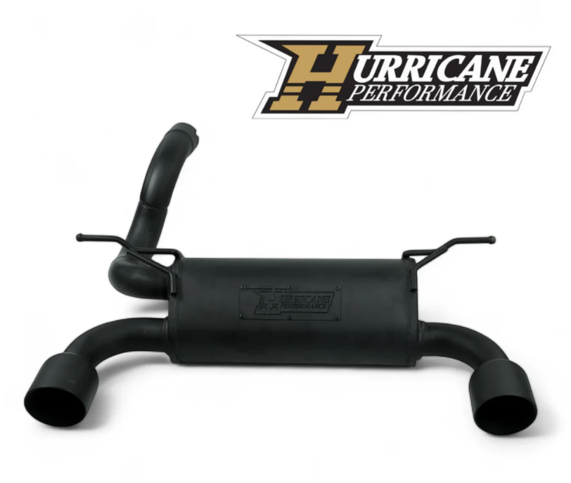 Hurricane Performance Adventure Series Exhaust 304 Stainless Steel for Jeep Wrangler JL 2018 - 2025
