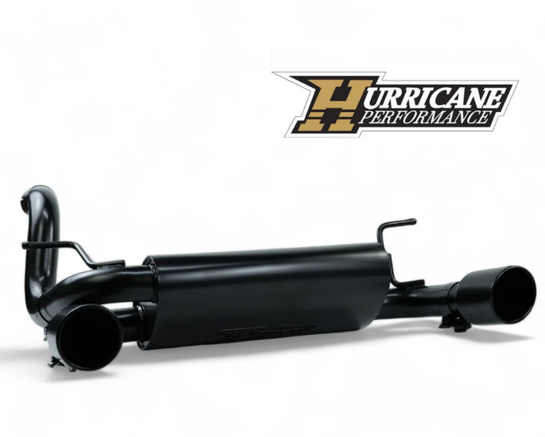 Hurricane Performance R-Tech Axle-Back Exhaust for Jeep Wrangler JL 2018 - 2025