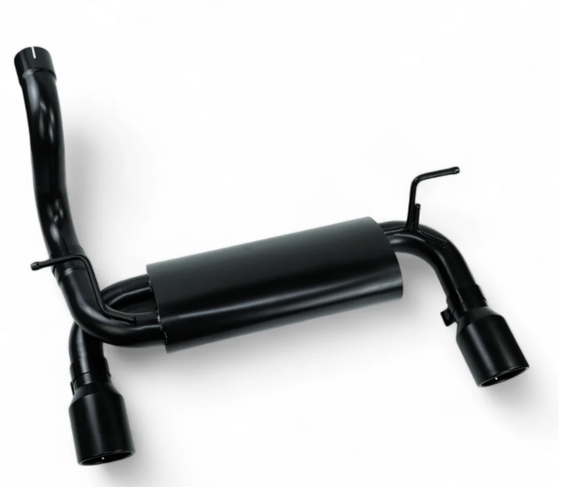 Hurricane Performance R-Tech Axle-Back Exhaust for Jeep Wrangler JL 2018 - 2025
