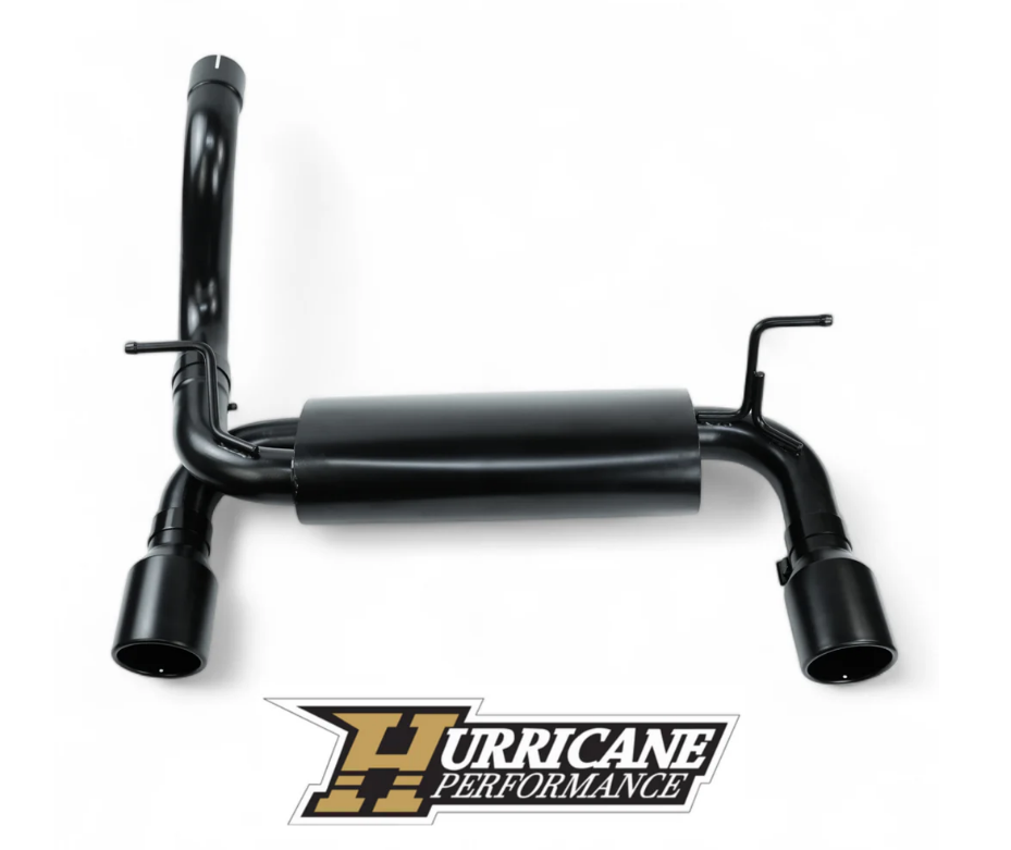 Hurricane Performance R-Tech Cat-Back Exhaust for Jeep Wrangler JL 2018 - 2025