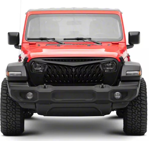 Hawk Wings LED Grill for Jeep Wrangler JL & Gladiator 2018-2025