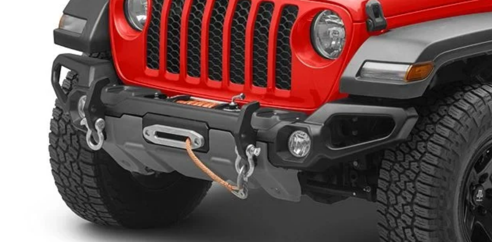 RR Front Bumper for Jeep Wrangler JK & JL & Gladiator 2007-2025