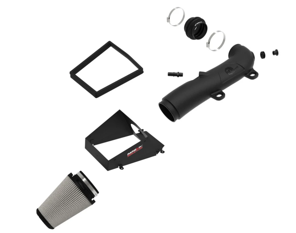 AFE Power Rapid Induction Cold Air Intake System w/ Pro DRY S Filter (52-10008D) For Jeep Wrangler JL & JT 2018 - 2025