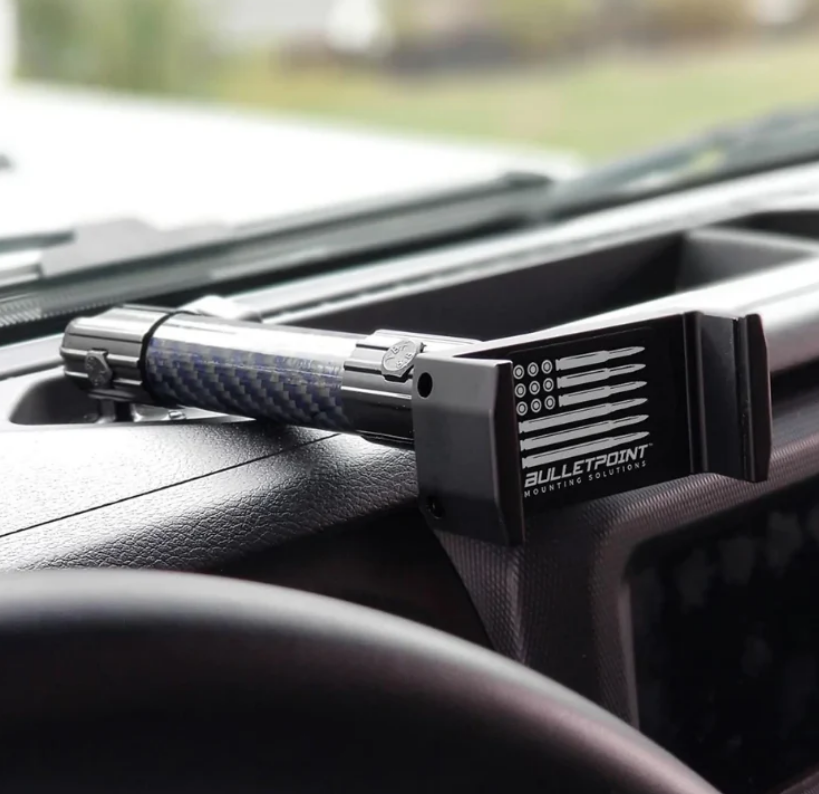 BulletPoint Driver Side Jeep Phone Mount for Jeep Wrangler JL/JLU & JT 2018 - 2025