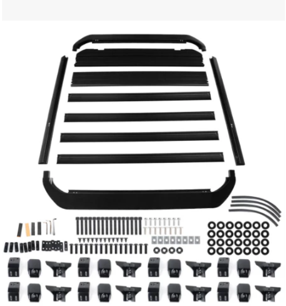 Roof Rack W/O Step for Jeep Wrangler JL - 4 DOOR 2018 - 2025