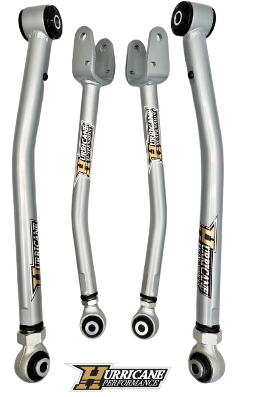 Hurricane Performance Super- Flex Forged Adjustable HD Control Arms for Jeep Wrangler JL