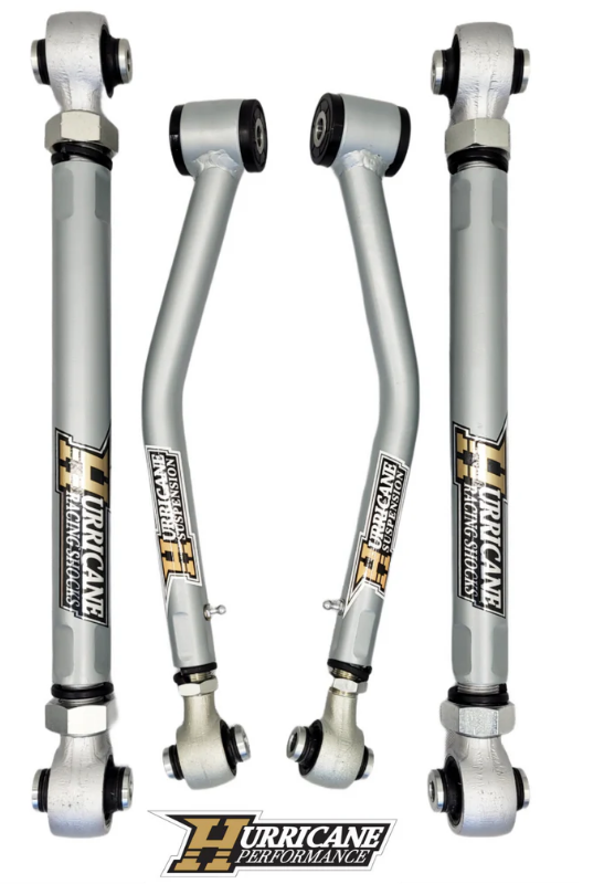 Hurricane Performance Super- Flex Forged Adjustable HD Control Arms for Jeep Wrangler JL
