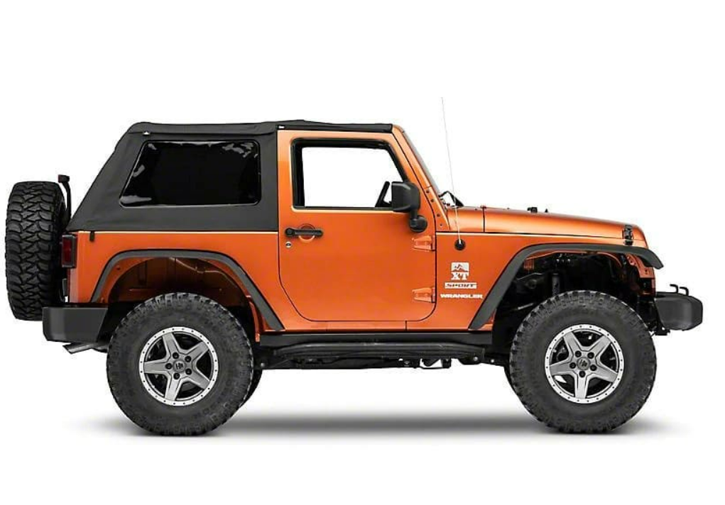Trektop NX Soft Top from Bestop for Jeep Wrangler JK 2007 - 2017