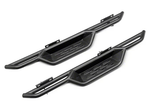 2 Door Drop Side Step BK for Jeep Wrangler JL 2018-2025