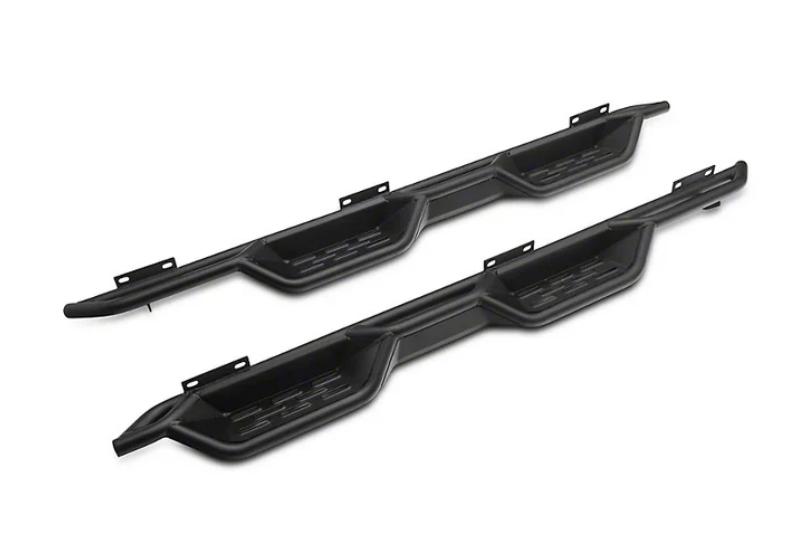 4 Door BK Steel Side Steps for Jeep Wrangler JK & JL 2007-2025