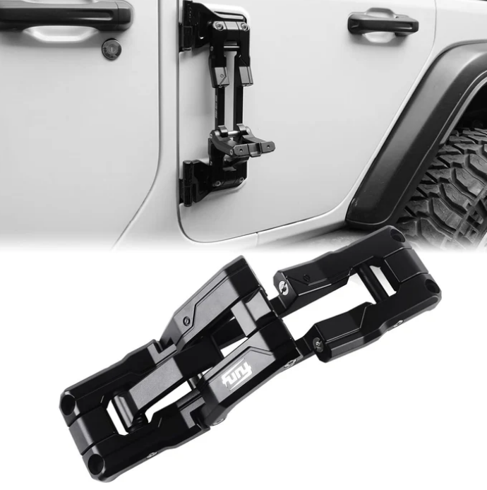 FURY Door Hinge Step For Jeep Wrangler JK & JL & Gladiator 2007 - 2025