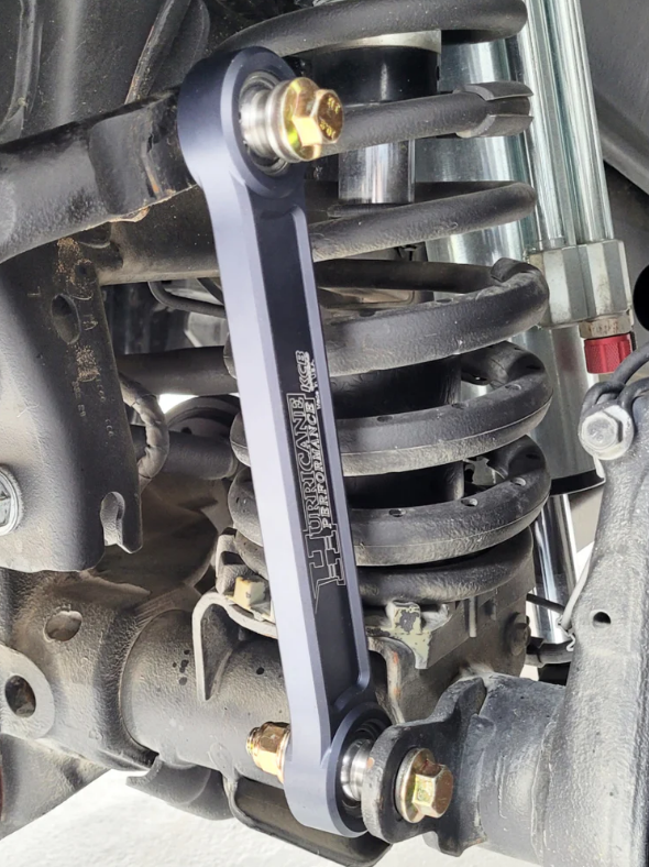 Hurricane Performance Forged Aluminium Front Sway Bar End Link with Heim Joints Made in USA for Jeep Wrangler JL/JK